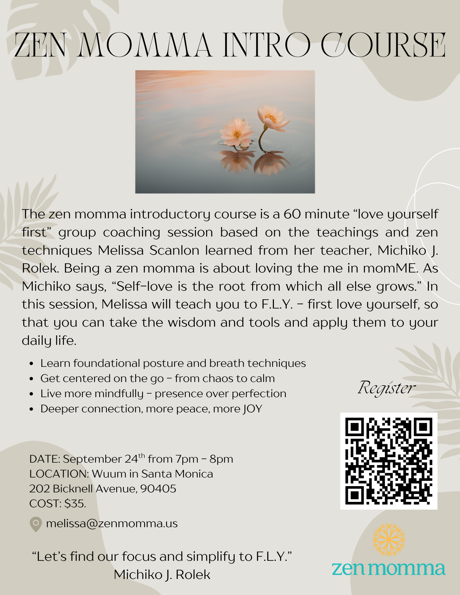 Zen Momma | Experience Calm - Join Now